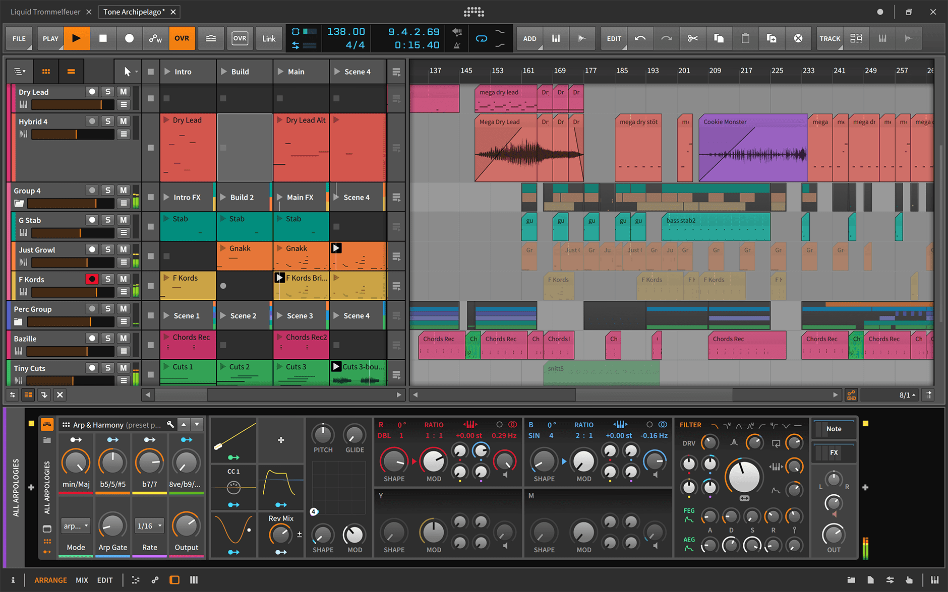 Bitwig Studio 2 (Upgrade from 8-Track) - Black Octopus Sound